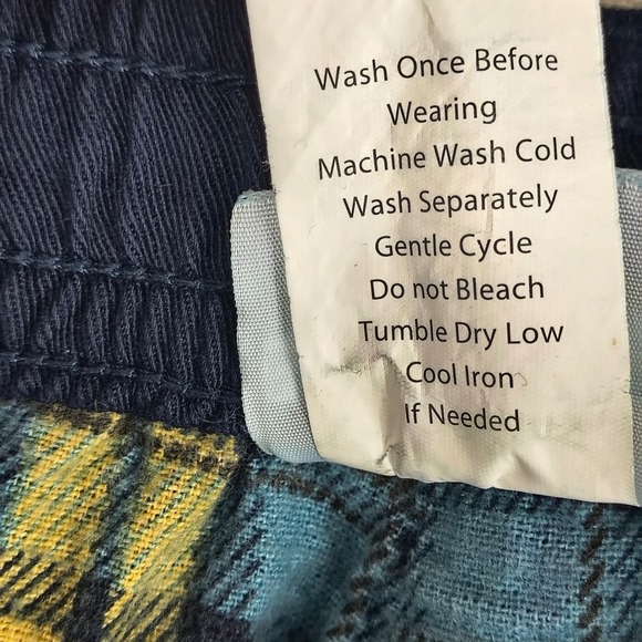 Habands Ice House Jeans Mens 36X30 M Flannel Lined Navy Blue Straight Fit Pants - Picture 10 of 16